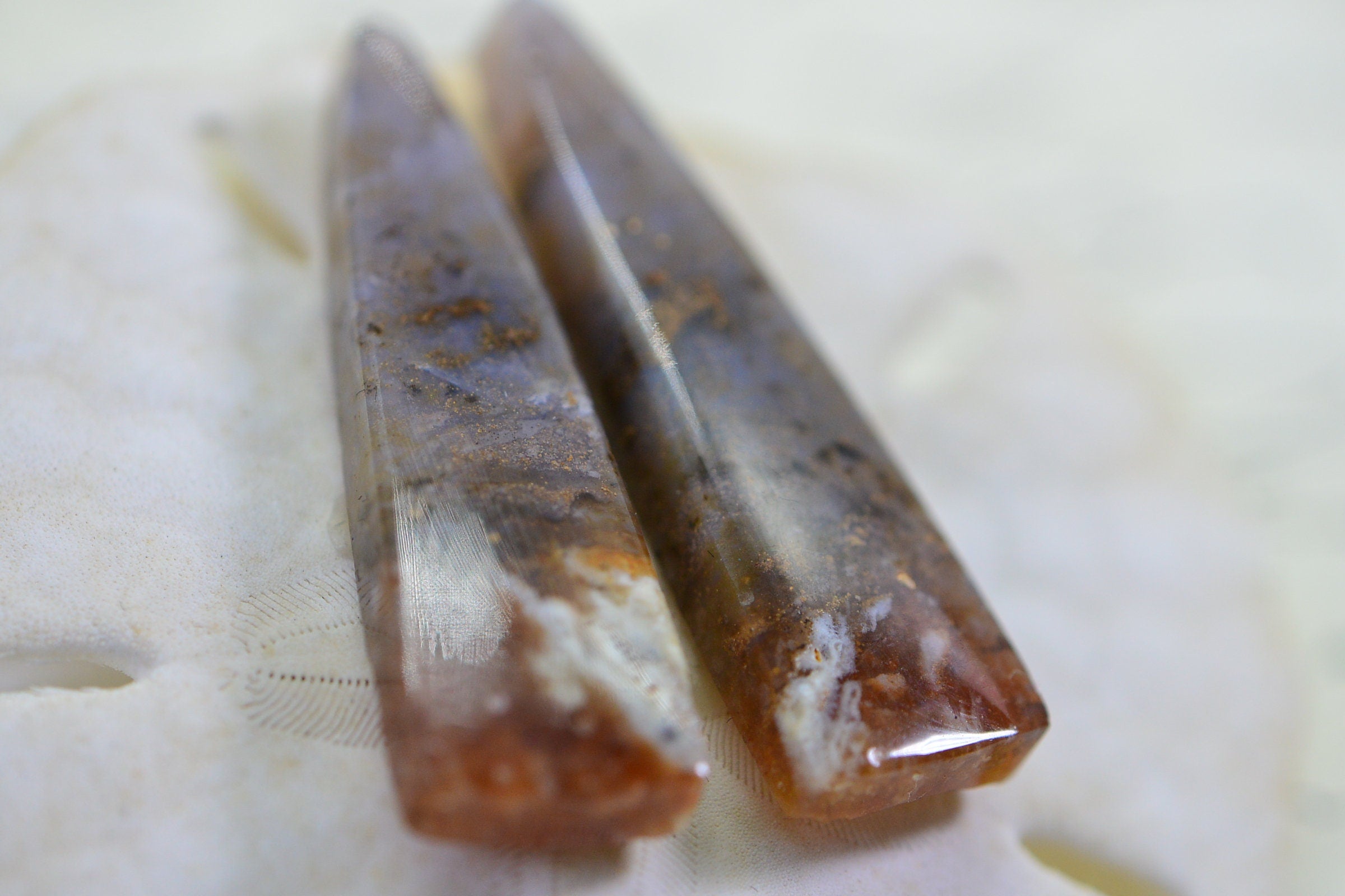 Ocean Jasper Cabochons: Teardrop Triangle Gemstone Jewelry Supplies