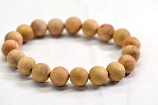 Sandalwood Bracelet 10mm: Natural Aroma, Energy Amulet