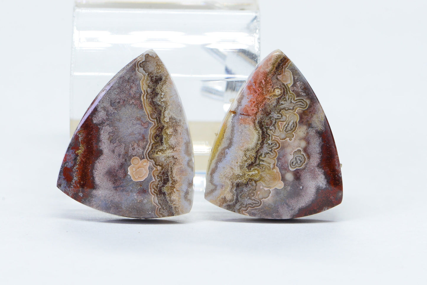 Crazy Lace Agate Cabs: Freeform Gemstone Cabochons, Jewelry Supplies