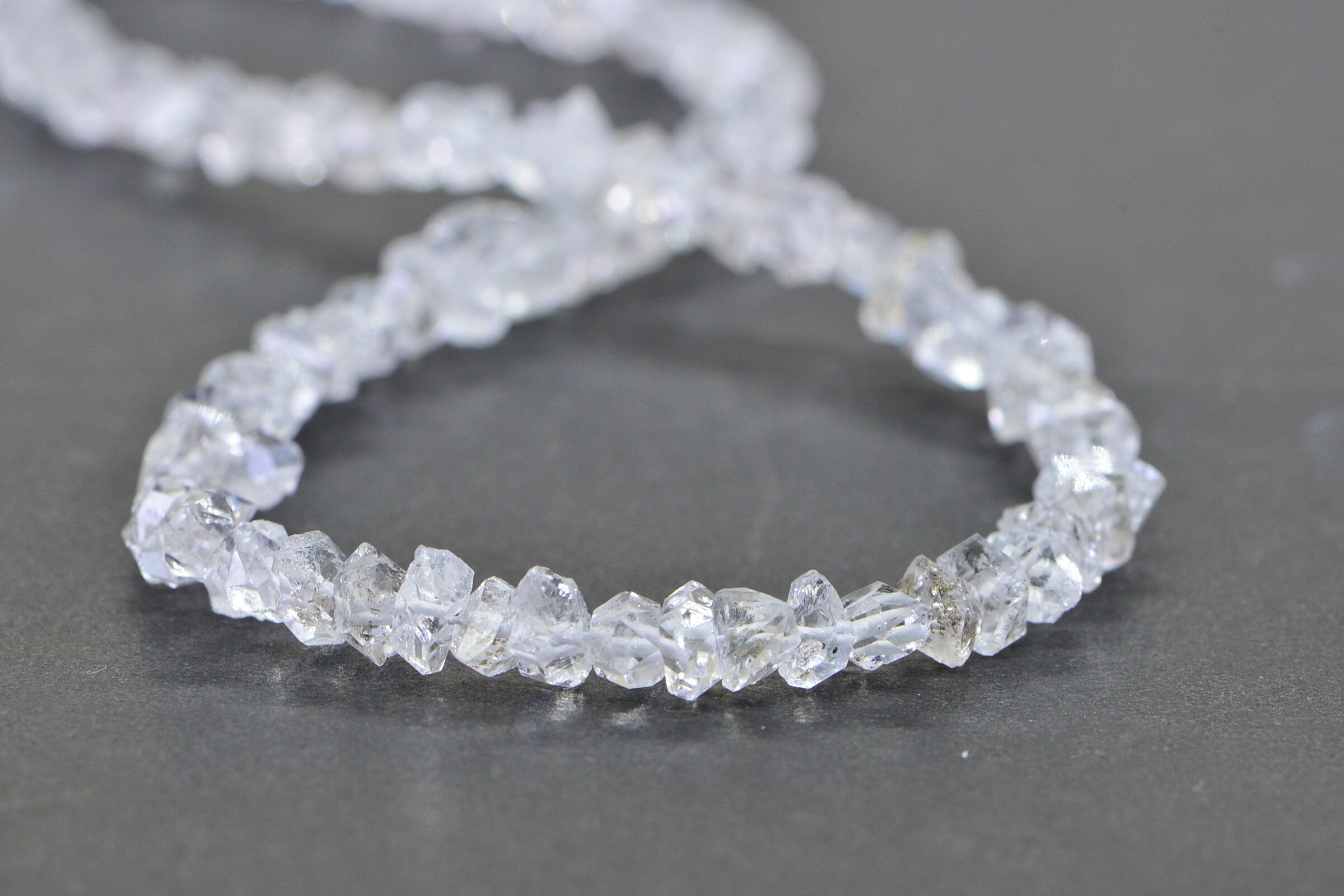 Genuine Herkimer Diamond 5-6mm Clear Crystal Free Form