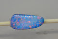 10.4 CTS  Australian Black Opal  Freeform Cabochon Metalic Rainbow Boulder Opal