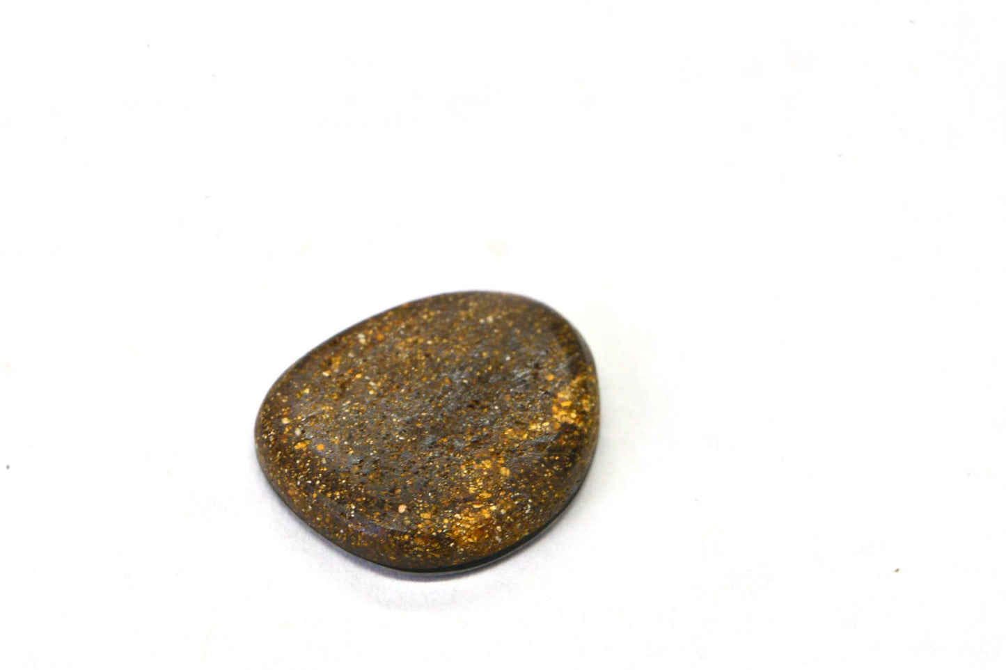 5.09CTS Australian Black Opal Freeform Cabochon Natural Gems Metallic Blue Rainbow