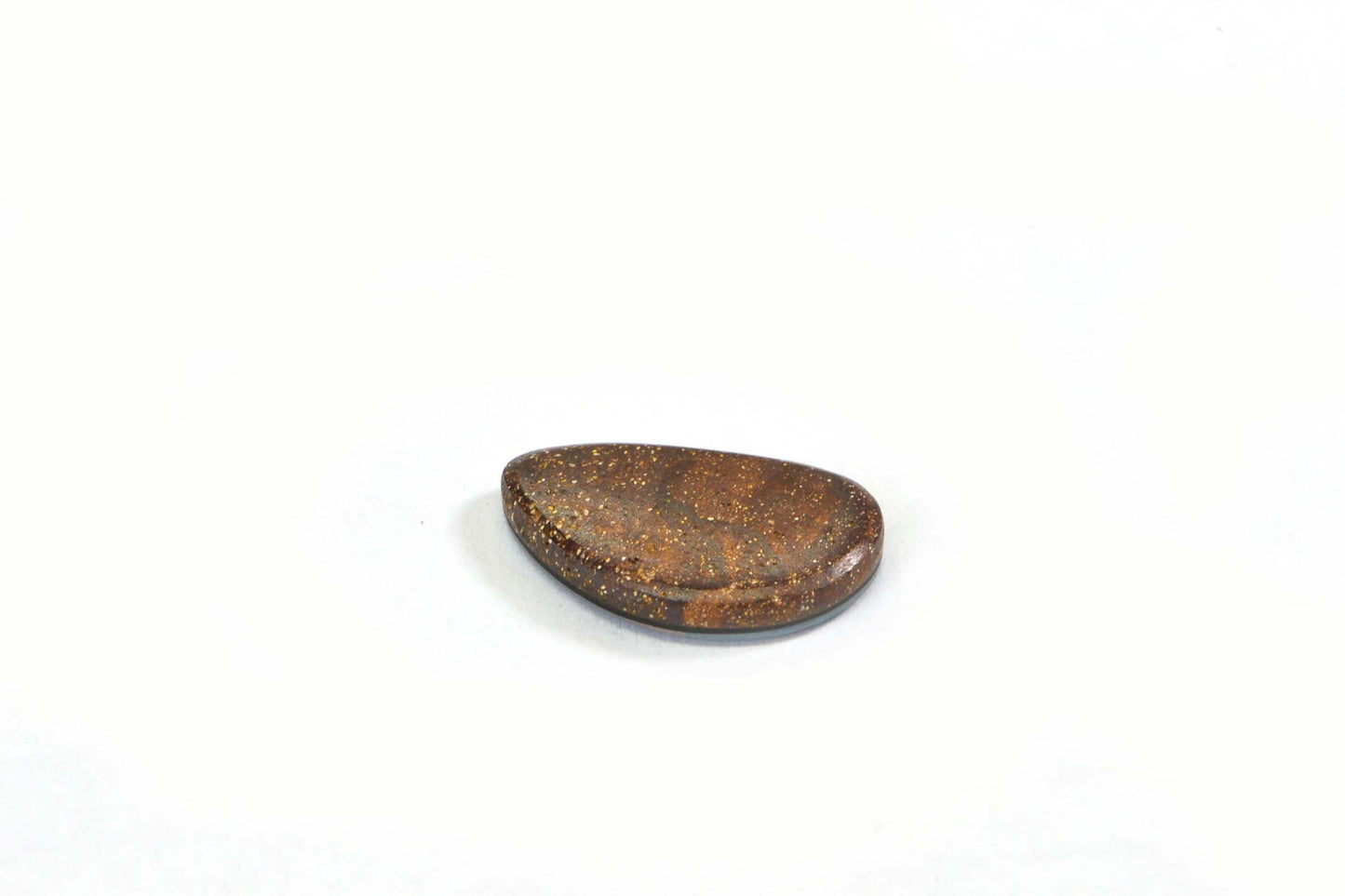 2.97Cts Black Opal Cabochon: Freeform Australian Gemstone Doublet