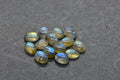 Labradorite Cabochon: Natural Gemstone for Ring (7X5mm)