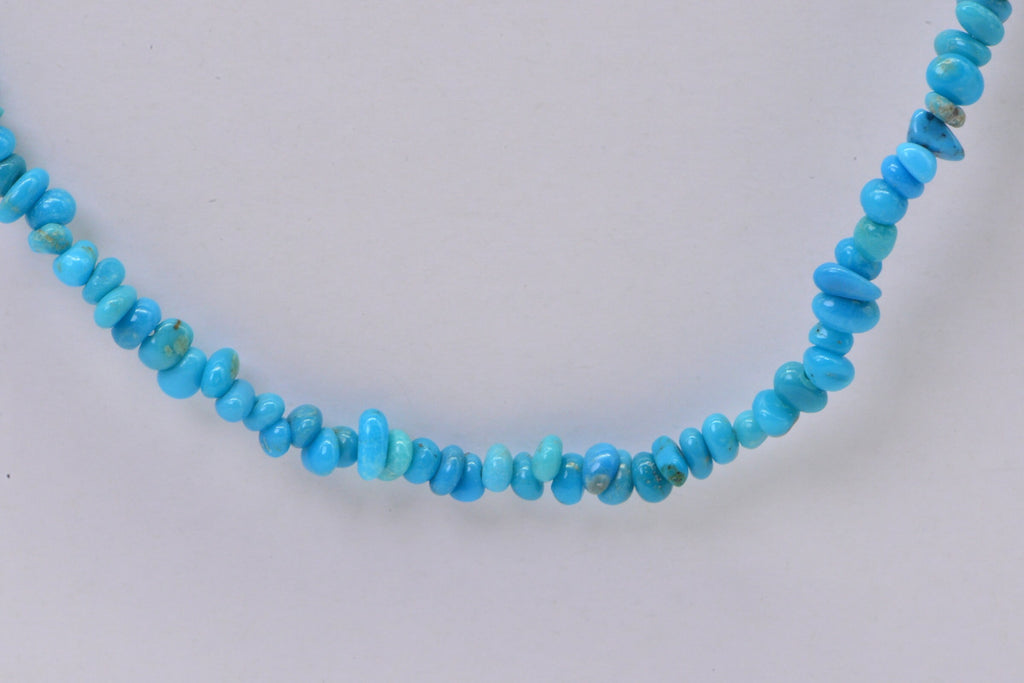 Arizona Turquoise Sleeping Beauty 4x3mm beads nugget small free form