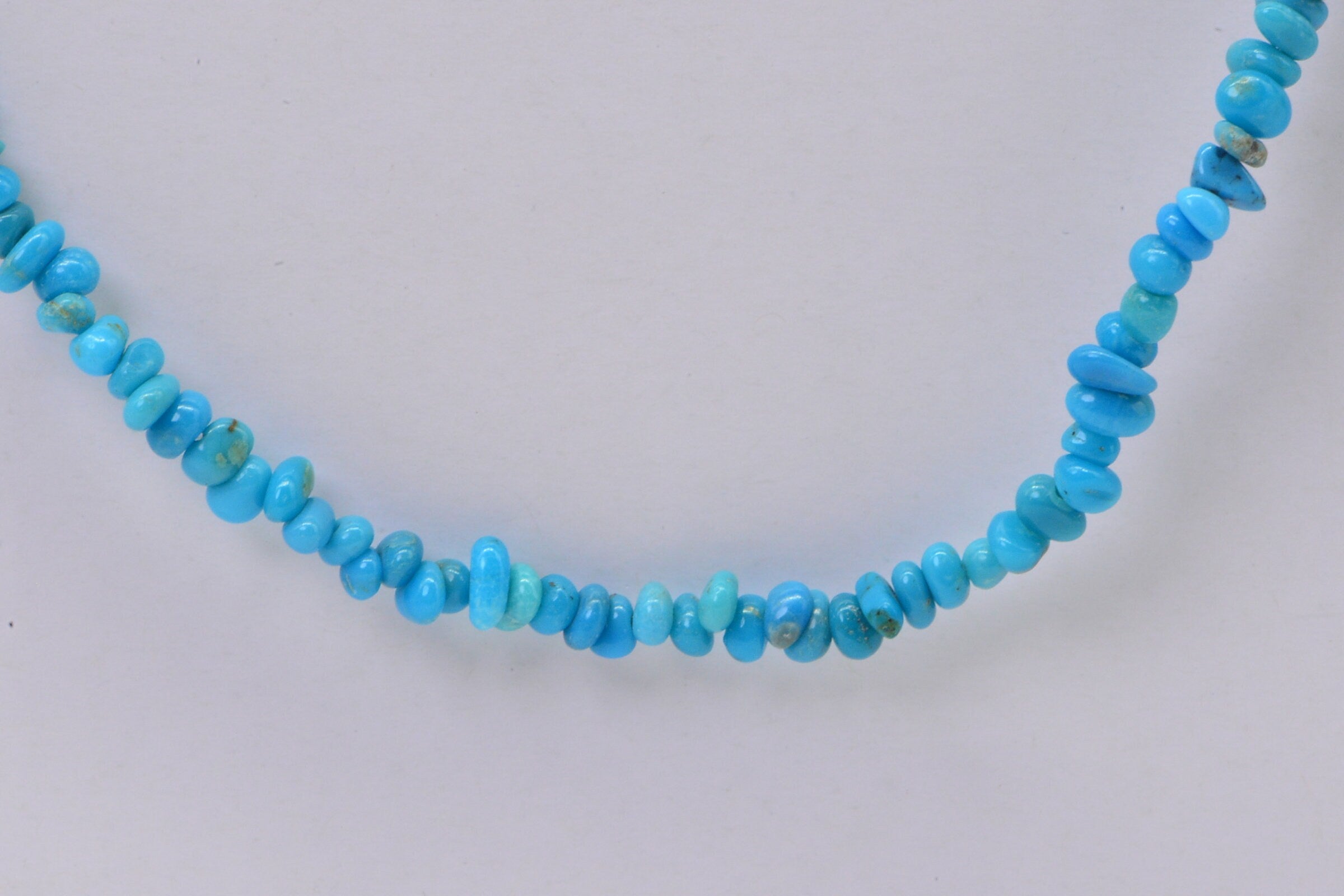 Arizona Turquoise Sleeping Beauty 4x3mm beads nugget small free form