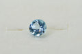 AAA Blue Topaz Gemstone: 6mm Round Faceted Crystal