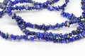 Royal Blue Lapis Lazuli Nugget Strand: Natural Gemstone Jewelry Supplies