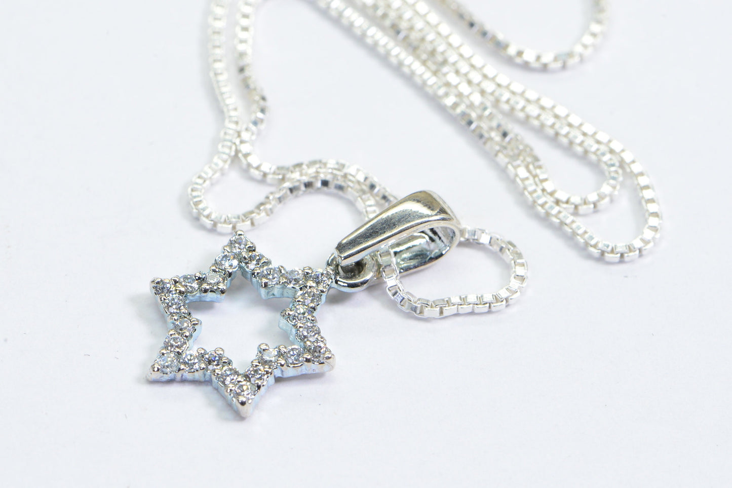 Brilliant Star Pendant Sterling silver Tiny pendant