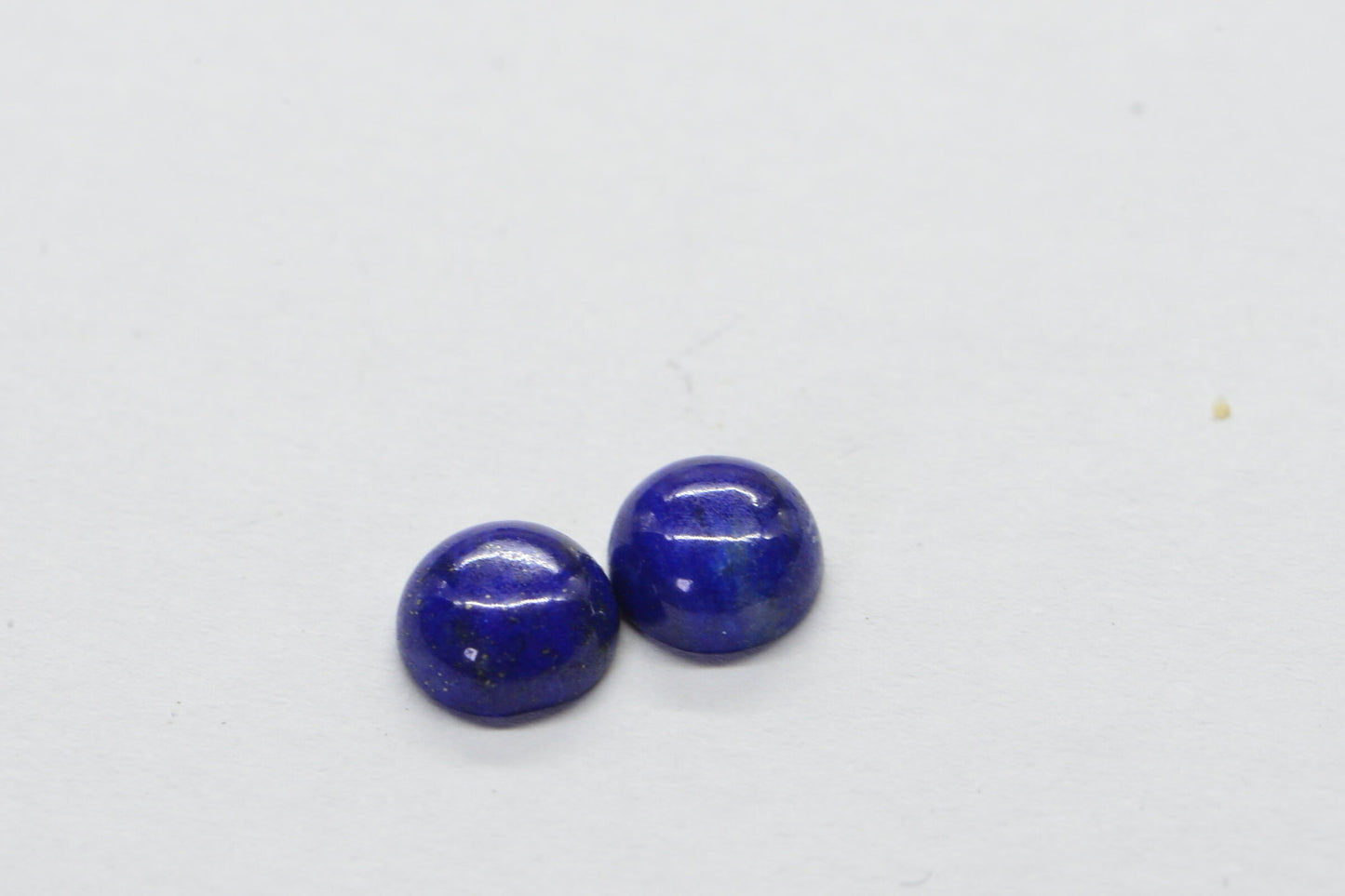 6mm Lapis Lazuli Cabochon: Hand Cut Natural Gemstone