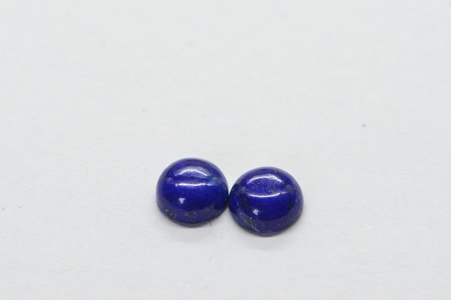 6mm Lapis Lazuli Cabochon: Hand Cut Natural Gemstone