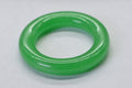 27ct Jade Ring Circle 30 mm Hand Cut Natural Gemstone