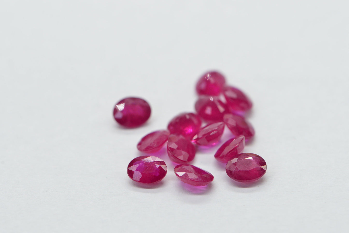 5mm Oval Ruby Cabochon: Faceted July Birthstone