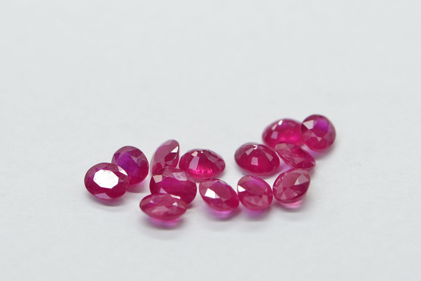 5mm Oval Ruby Cabochon: Faceted July Birthstone