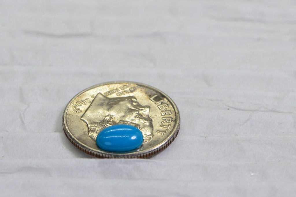 Sleeping Beauty Turquoise 7X5X1.8mm Natural Gemstone Cabochon Turquoise Jewelry Supplies