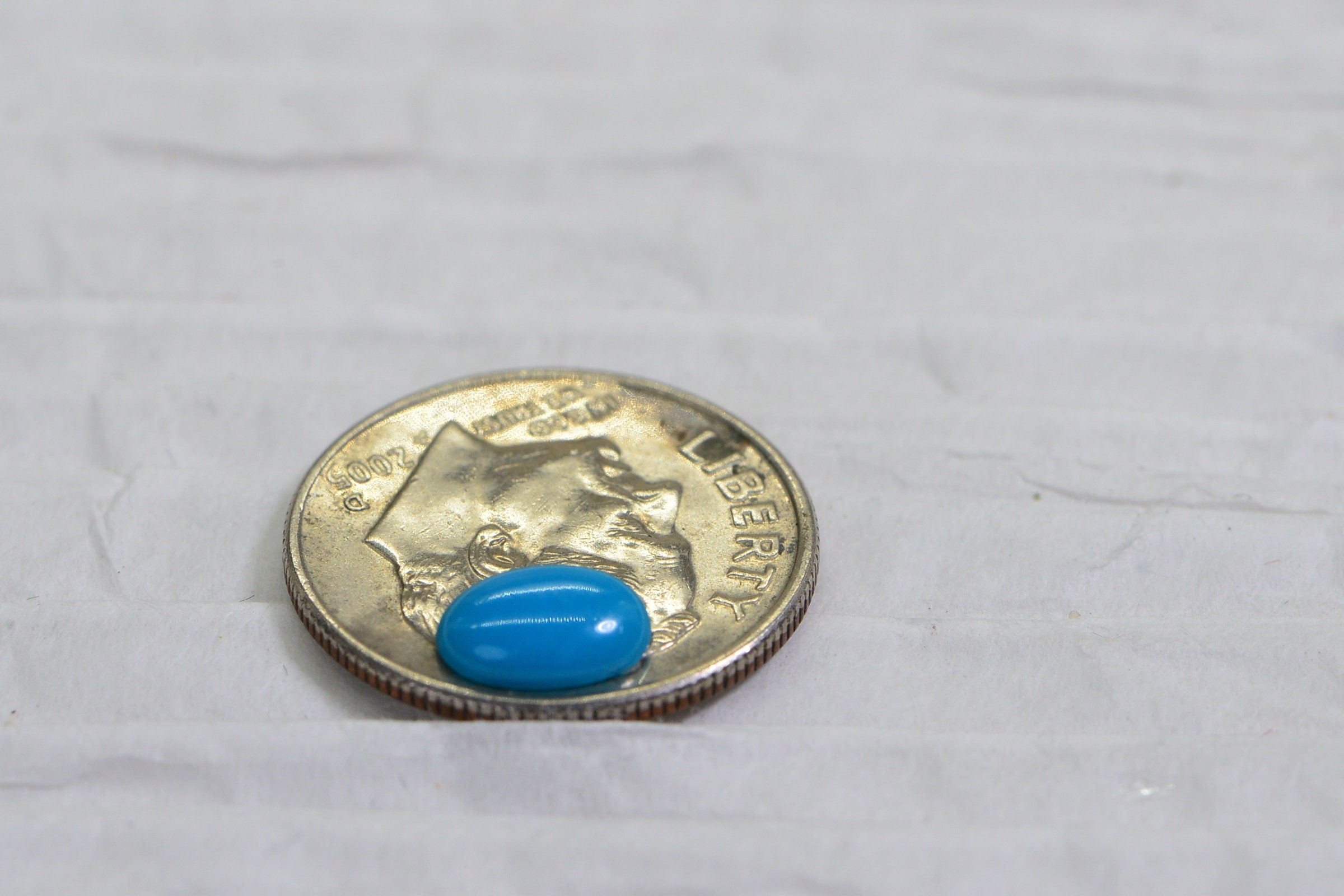 Sleeping Beauty Turquoise 7X5X1.8mm Natural Gemstone Cabochon Turquoise Jewelry Supplies