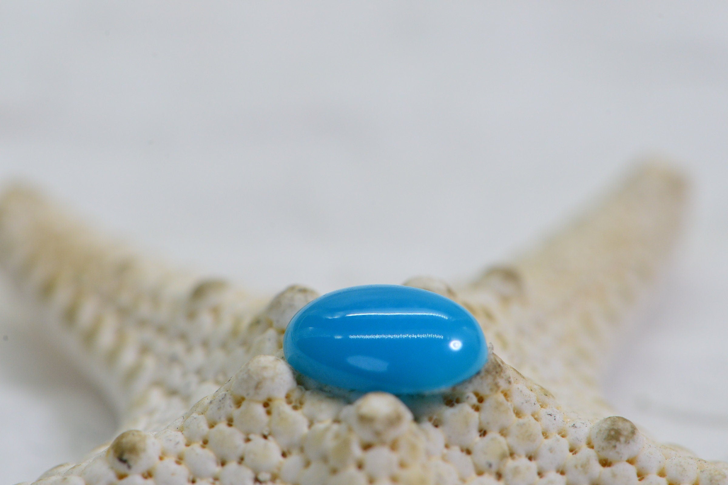 Sleeping Beauty Turquoise 7X5X1.8mm Natural Gemstone Cabochon Turquoise Jewelry Supplies