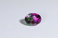 13.25ct Watermelon Tourmaline Doublet Quartz Oval Cabochon 18X13mm  Multi Color Gemstone