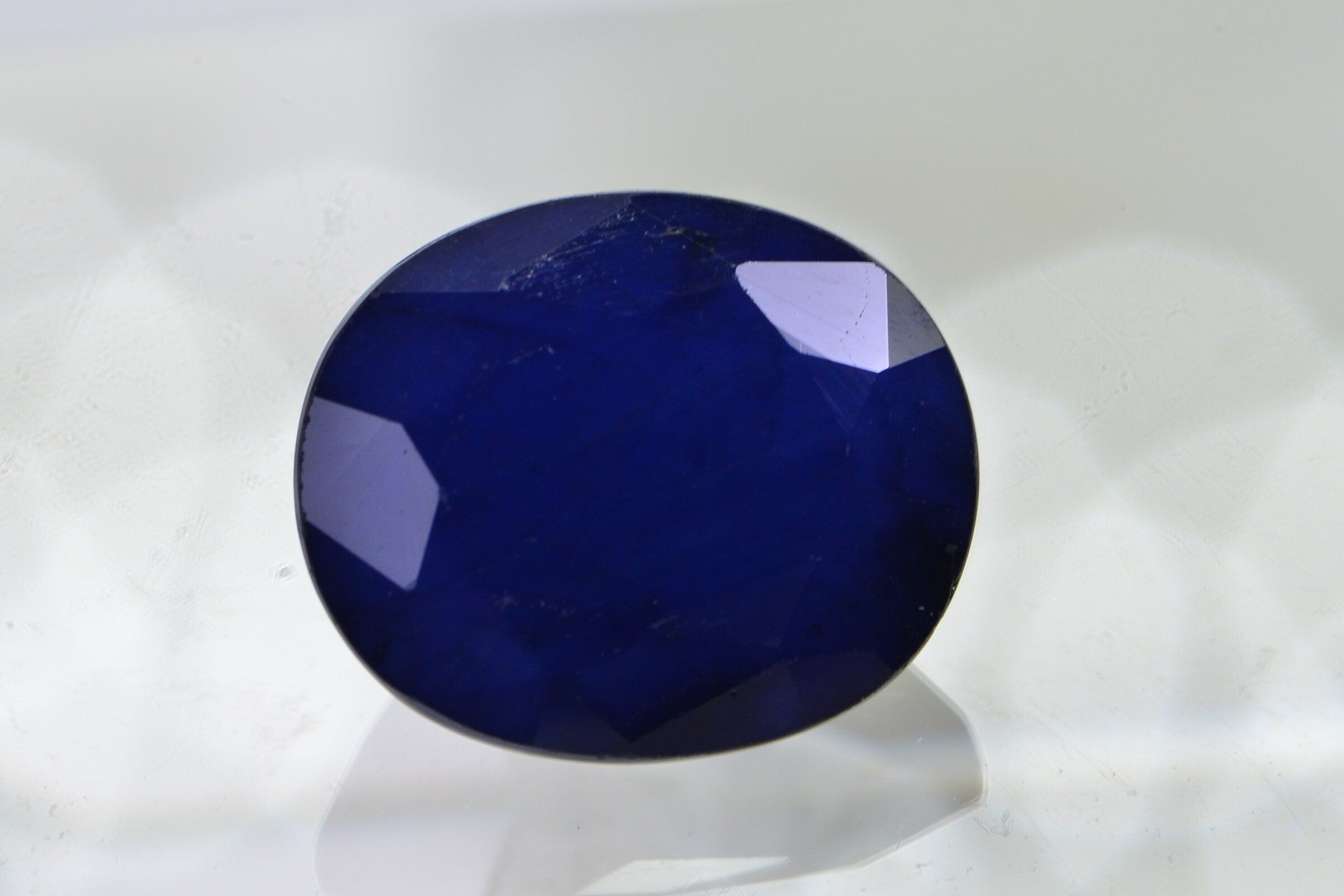 Natural Sapphire Gems Oval Faceted 12 X10 mm Gemstone Loose Gems Jewelry Making