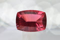 Bi color Tourmaline Doublet Concave Cut Cushion Rectangle Facet Loose Gemstone