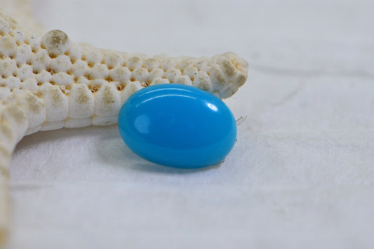 Sleeping Beauty Turquoise 7X5X1.8mm Natural Gemstone Cabochon Turquoise Jewelry Supplies