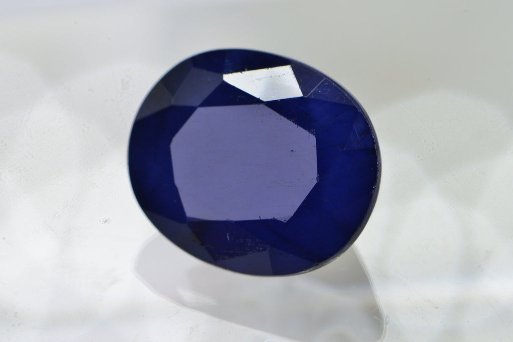 Natural Sapphire Gems Oval Faceted 12 X10 mm Gemstone Loose Gems Jewelry Making