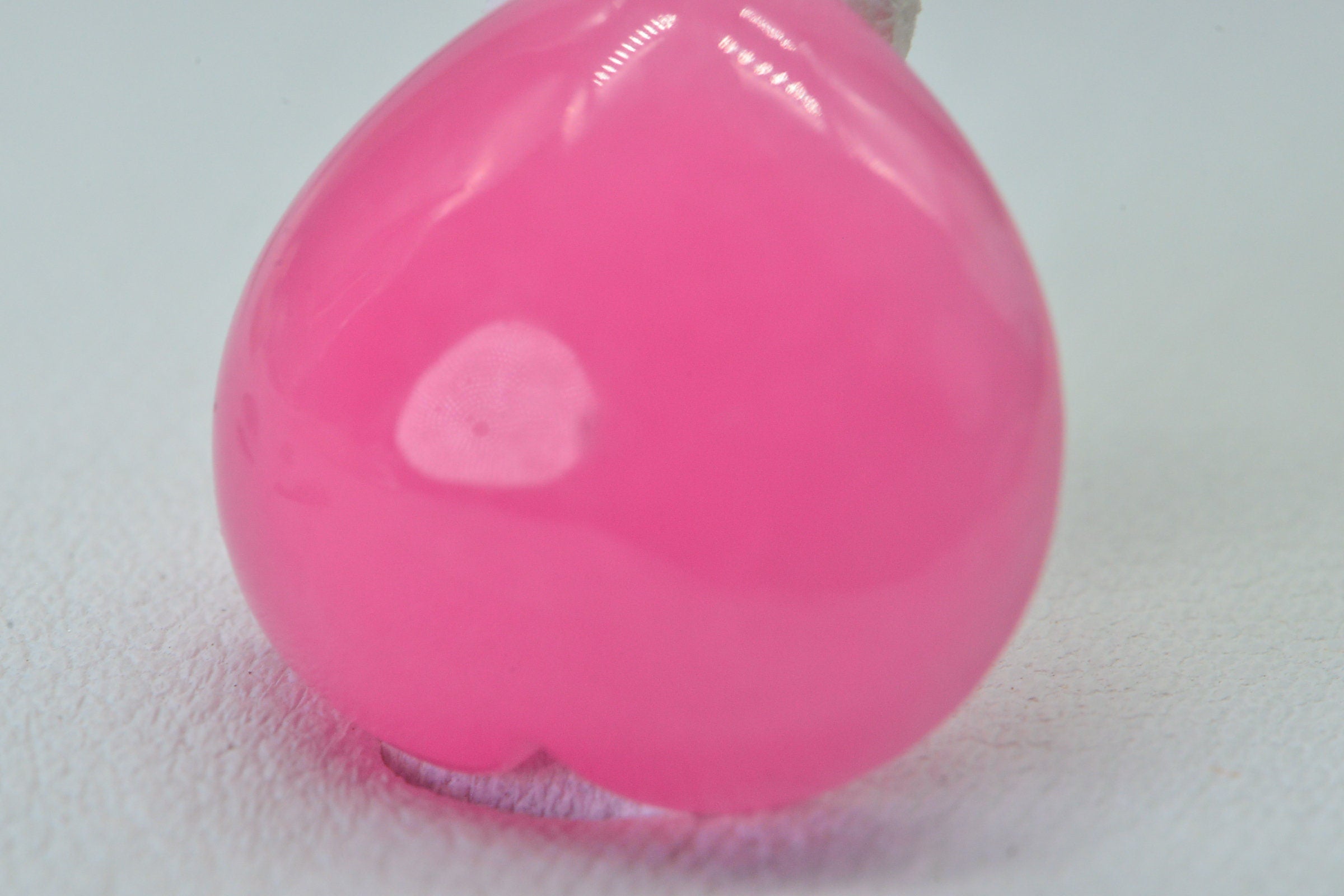 Pink Jade Hearts Cabochon 15mm