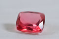 Pink Orange Tourmaline Quartz Doublet: Emerald Cut Loose Gemstone (12x10mm)