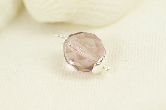 Wire Wrapped Crystal Beads Add Dangle Facet Crystal