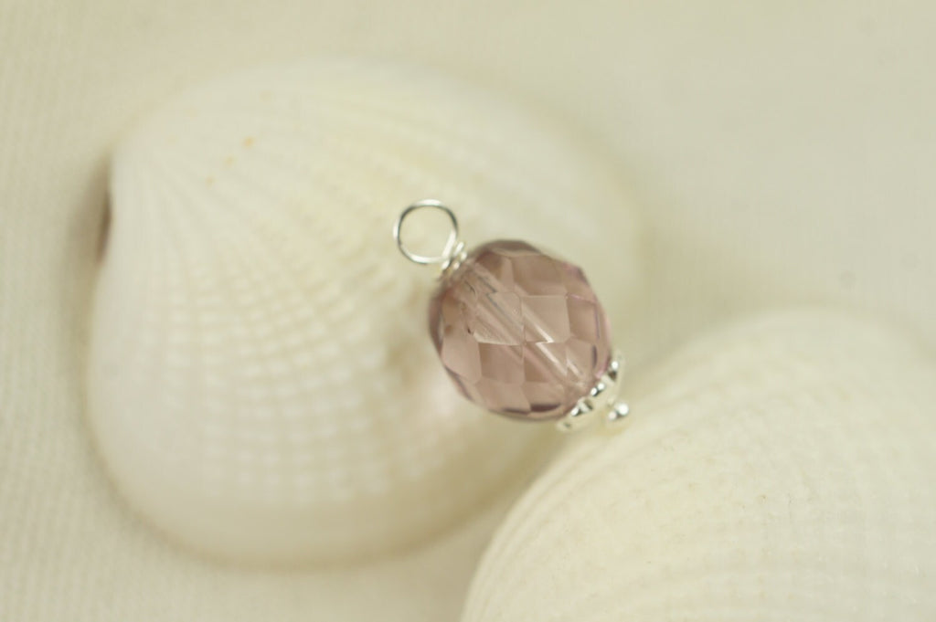 Wire Wrapped Crystal Beads Add Dangle Facet Crystal