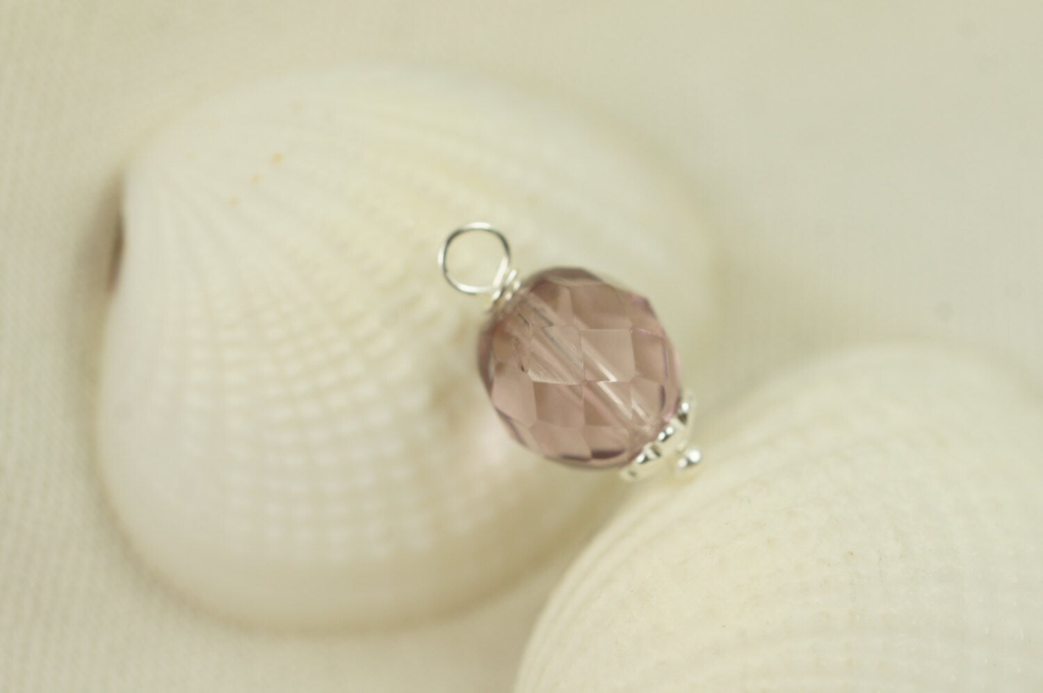 Wire Wrapped Crystal Beads Add Dangle Facet Crystal