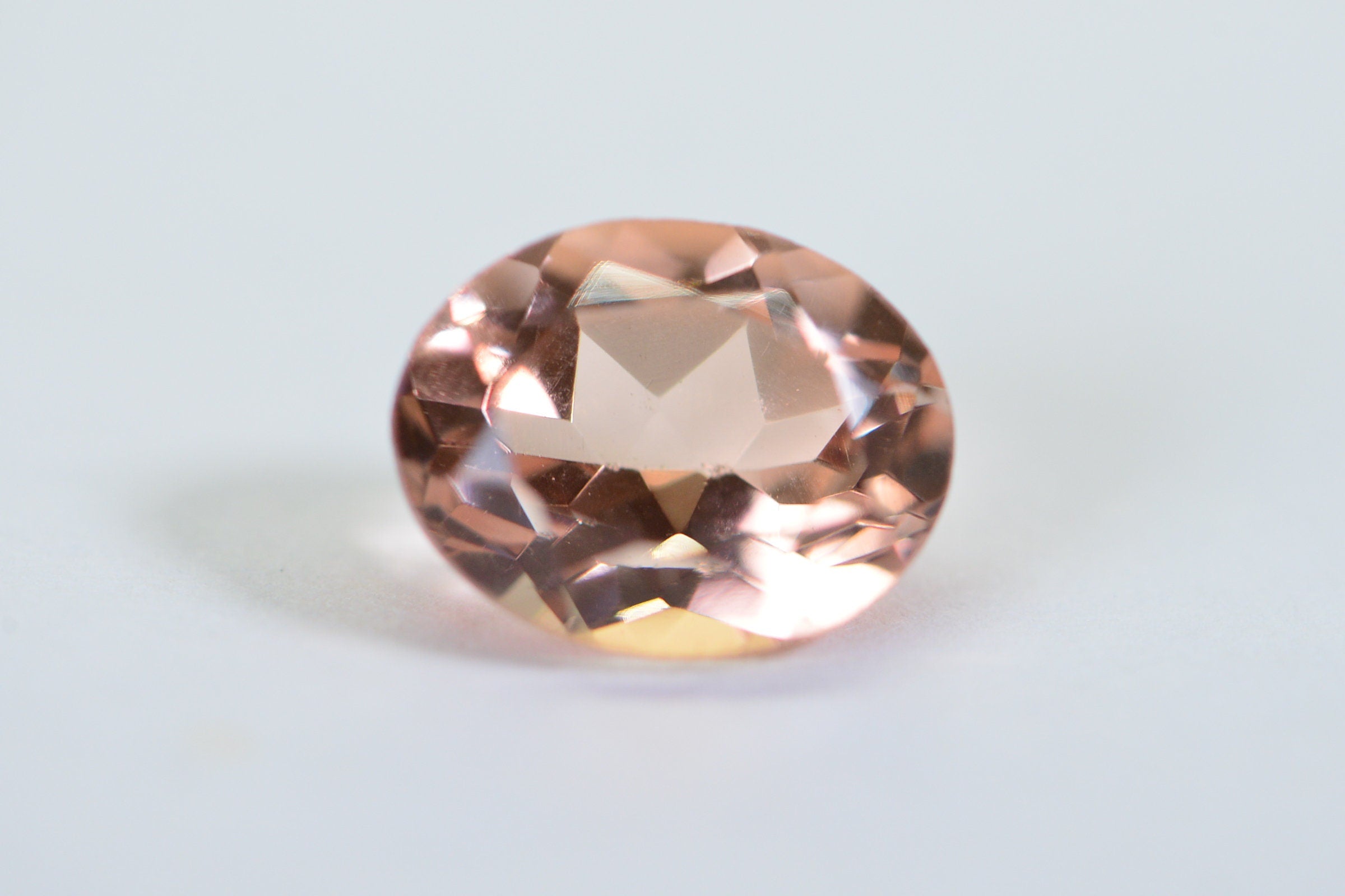 Morganite Doublet Quartz  Faceted Marquise  Cabochon Loose Gems Multi size Morganite Gemstone