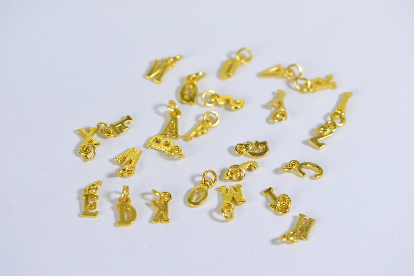 Icy Green Jade Bracelet with 24K Gold Vermeil Initial