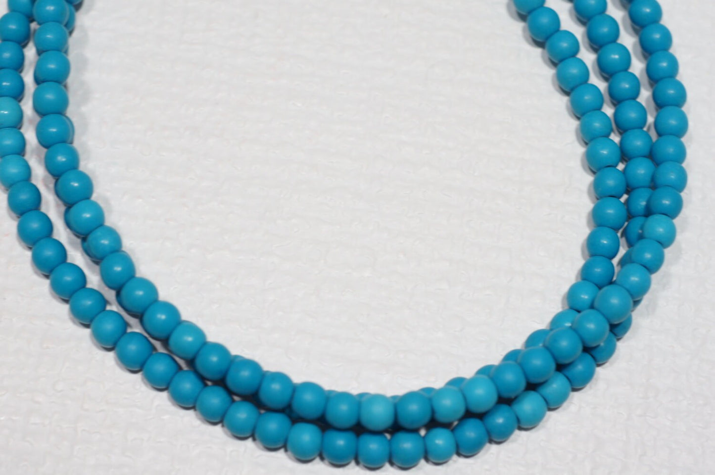 Sky Blue Magnesite Beads: 6mm Gemstone Bead Strand