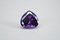 Purple Diamond Heart Crystal
