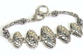Byzantine Sterling Silver Bracelet: Bali Chain Toggle Clasp