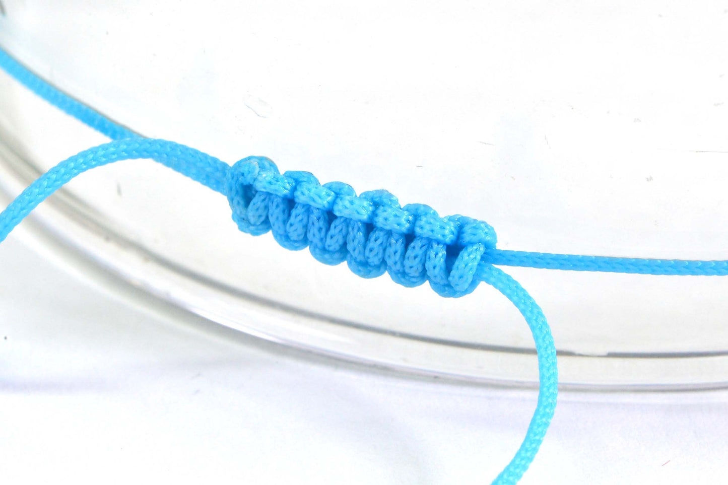 Turquoise Sleeping Beauty Beaded Bracelet: Adjustable Boho Anklet