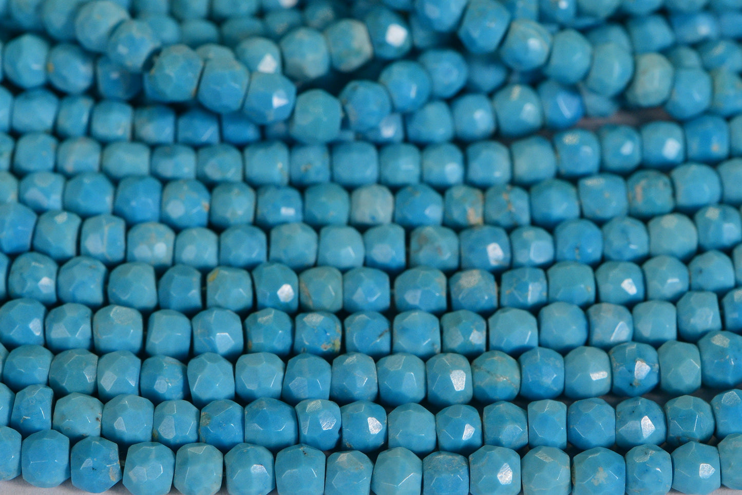 Sleeping Beauty Turquoise Beads Natural Gemstone Beads Jewelry Making Supplies