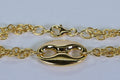 Heavy Mariner Link Bracelet: 18K Gold Electroplated Cable Chain