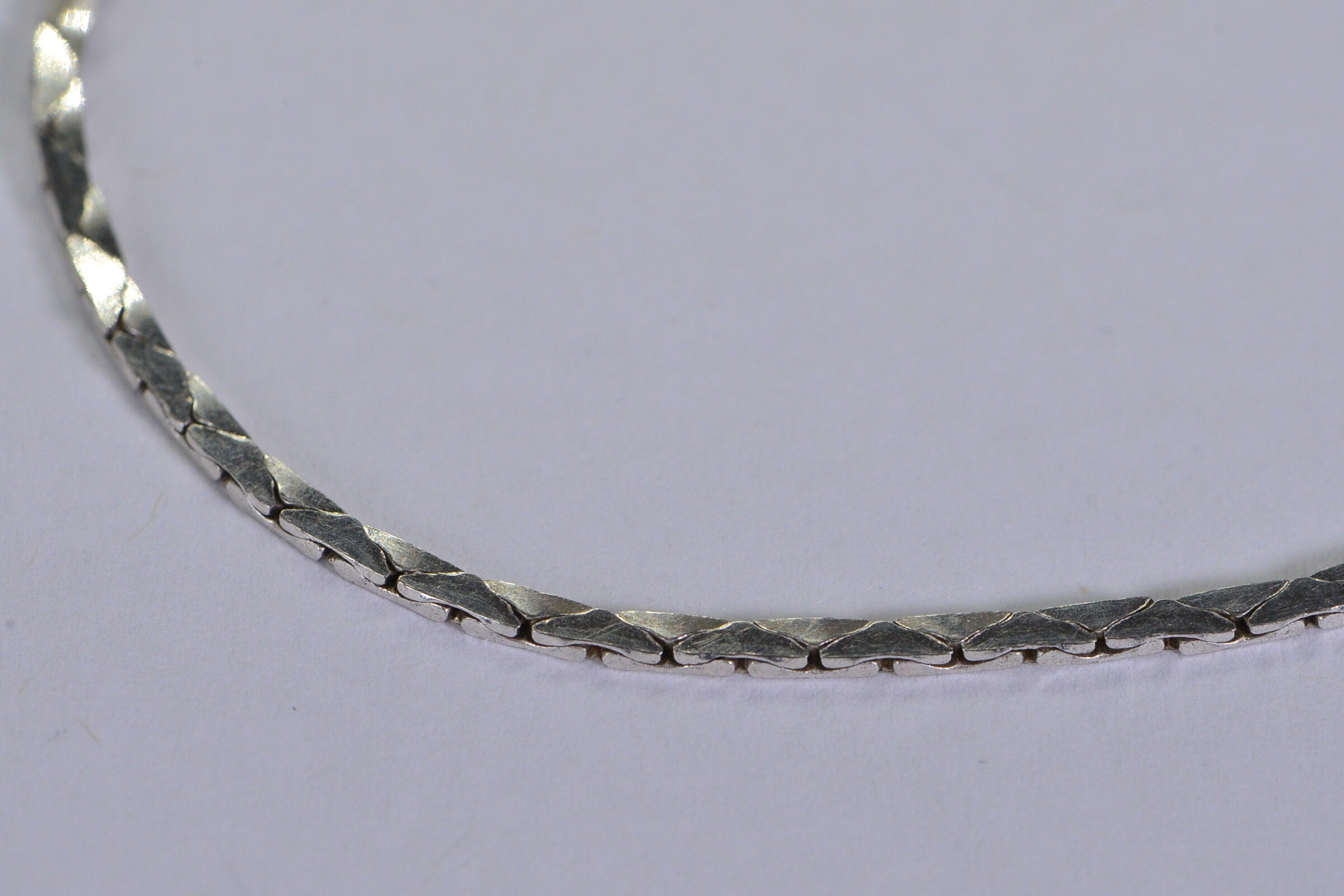 Sterling silver Square Box Snake Staking Bracelet  Finding Bracelet  For Charm