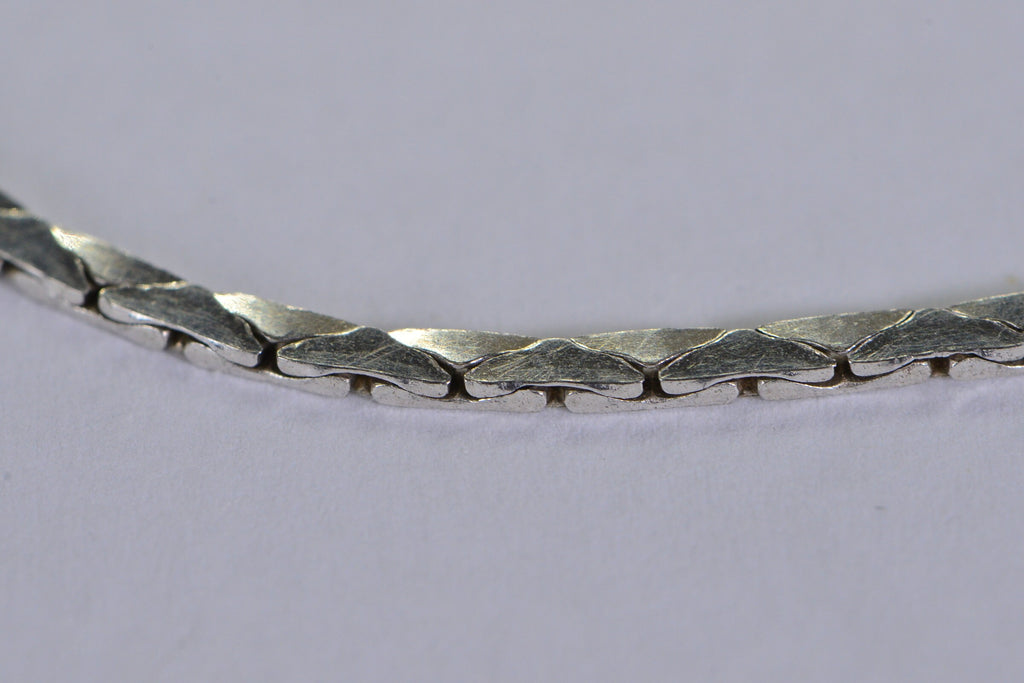 Sterling silver Square Box Snake Staking Bracelet  Finding Bracelet  For Charm