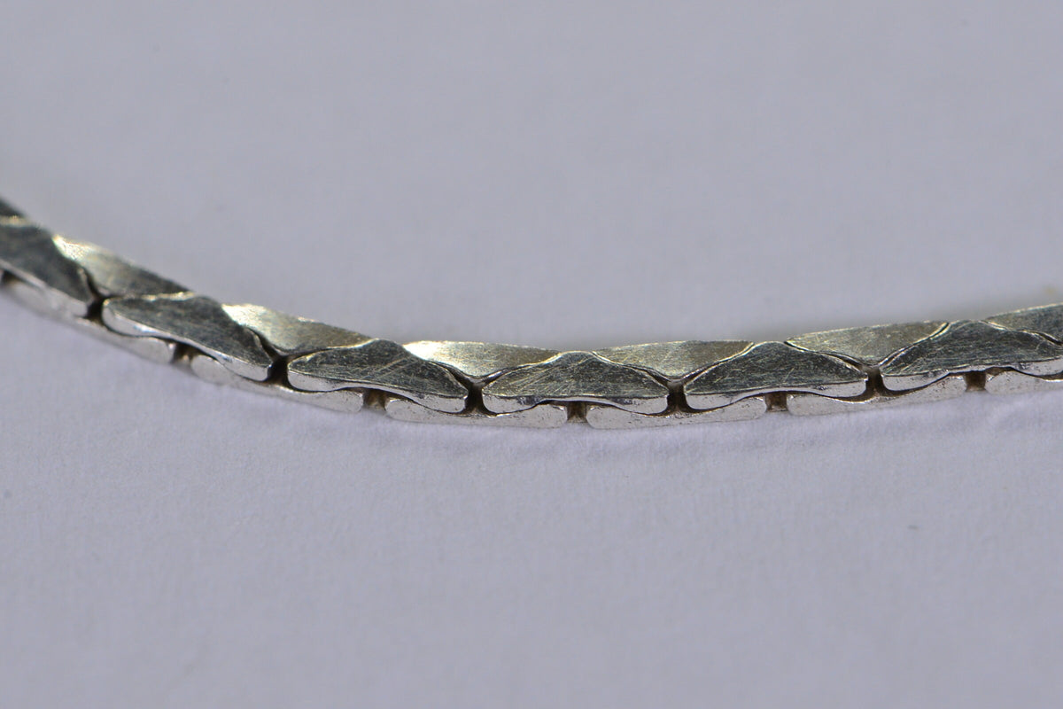 Sterling silver Square Box Snake Staking Bracelet  Finding Bracelet  For Charm