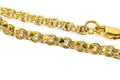 Vintage 14K Gold Vermeil Heart Bracelet - Sterling Silver Triple Link