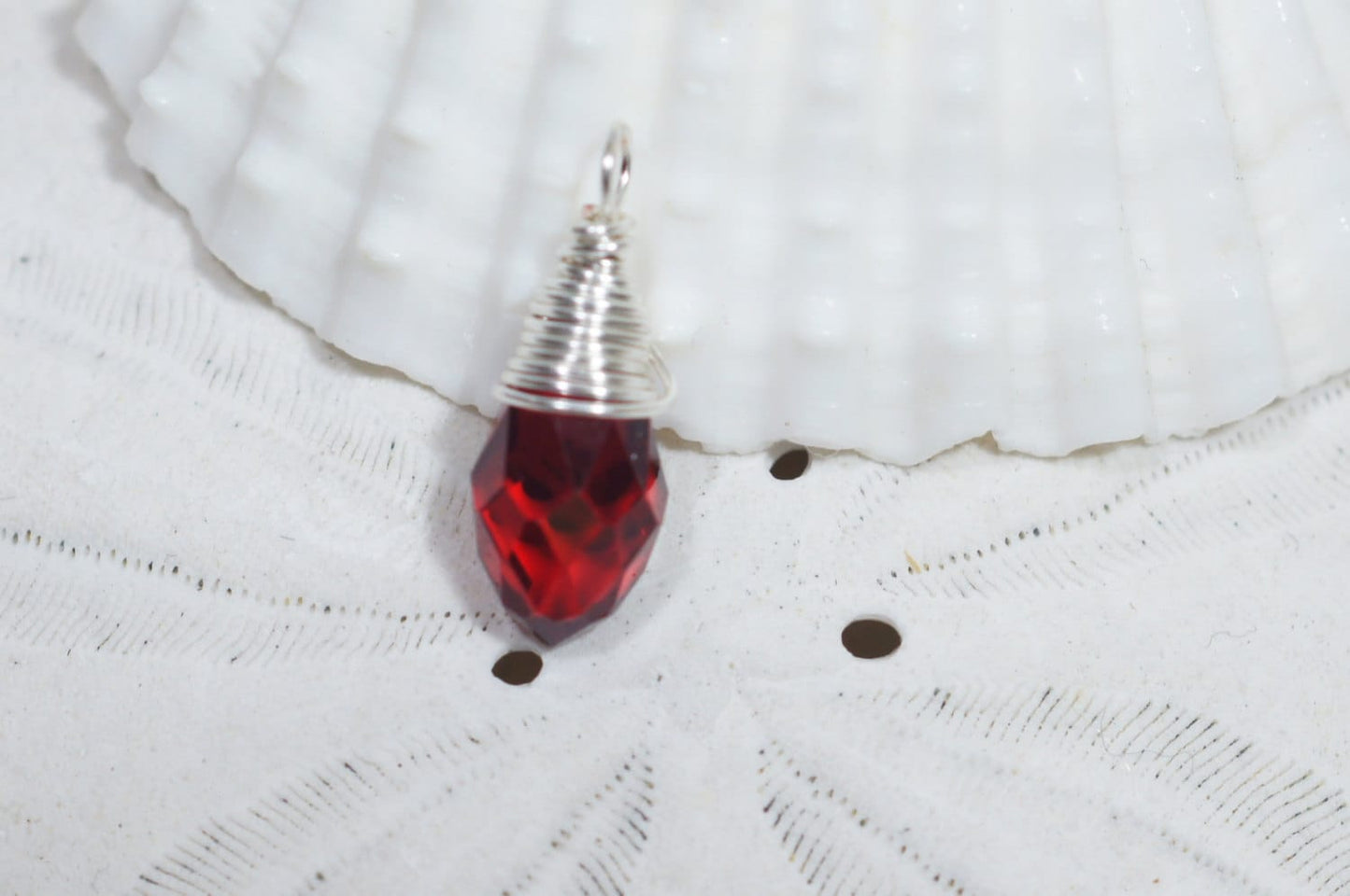 Wire Wrapped Briolette Wired Beads Jewelry Making Supply