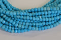 Sleeping Beauty Turquoise Beads Natural Gemstone Beads Jewelry Making Supplies