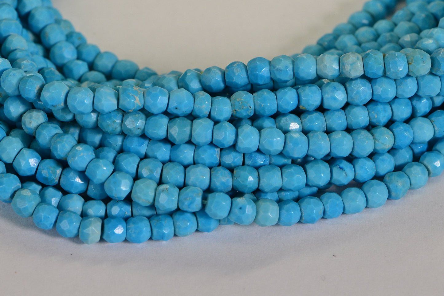 Sleeping Beauty Turquoise Beads Natural Gemstone Beads Jewelry Making Supplies