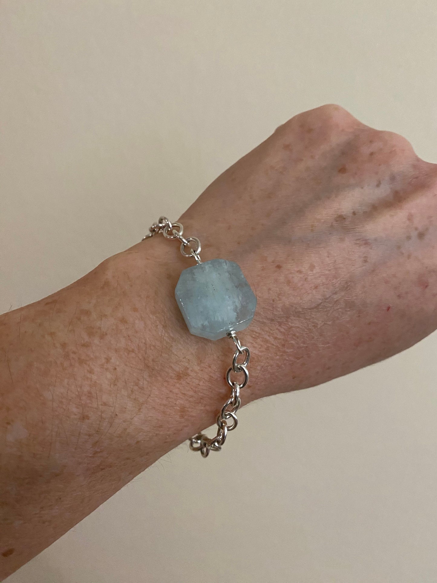 Raw Aquamarine Gemstone