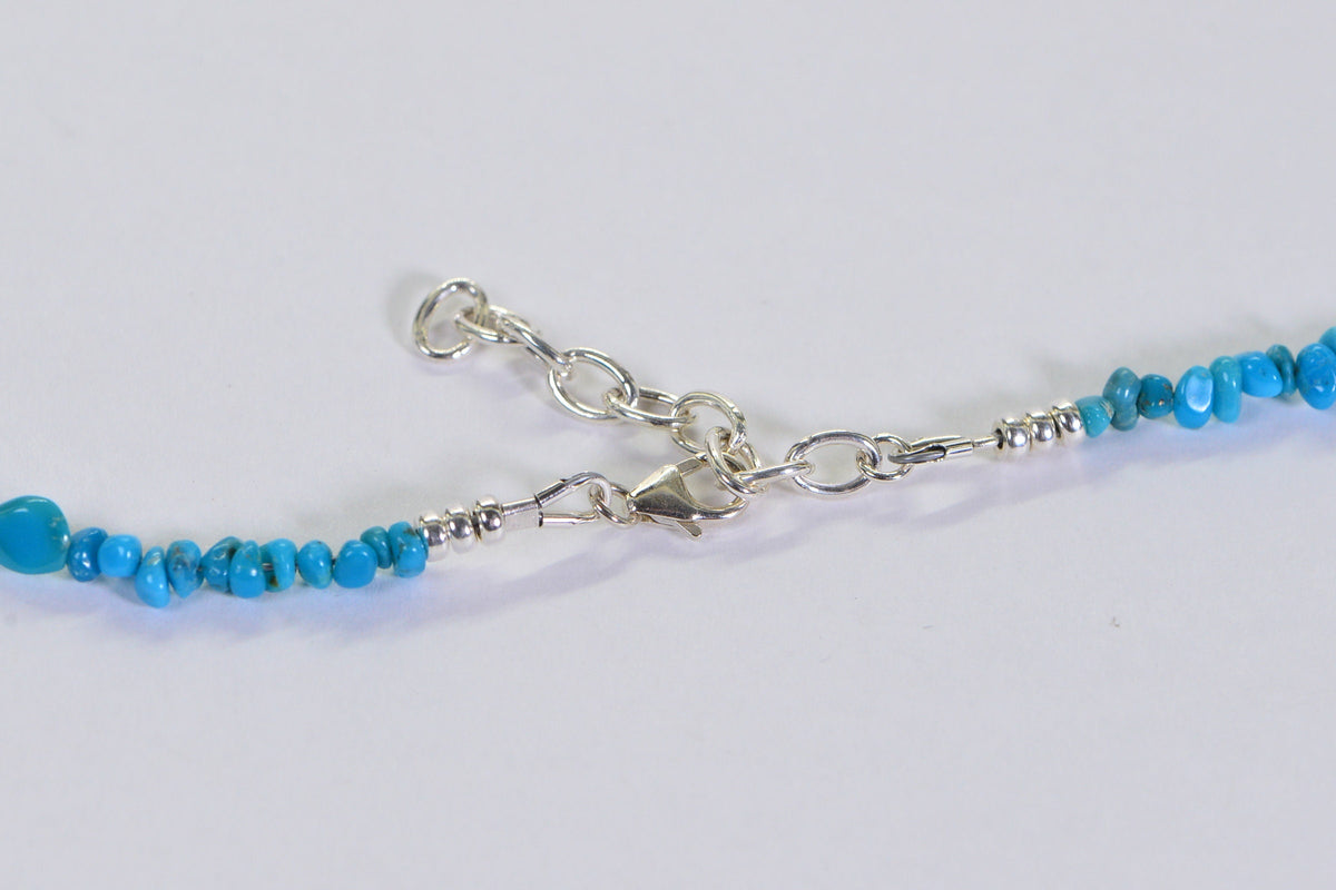 Genuine Sleeping Beauty Turquoise beads Free Form American Turquoise