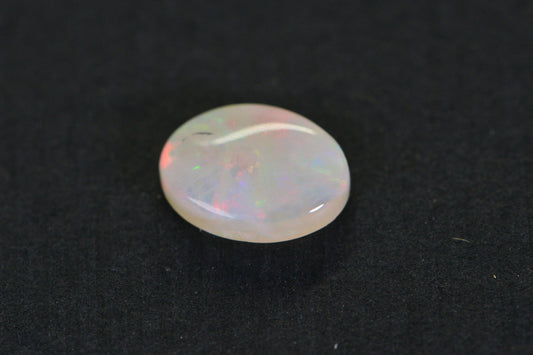 Australian White Solid Opal Oval Cabochon 8X6mm Opal for ring earrings