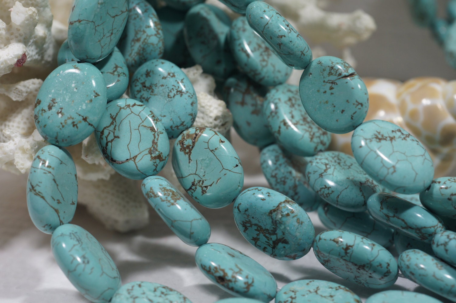 Magnesite Beads Gemstone Beads Jewelry Making supplies